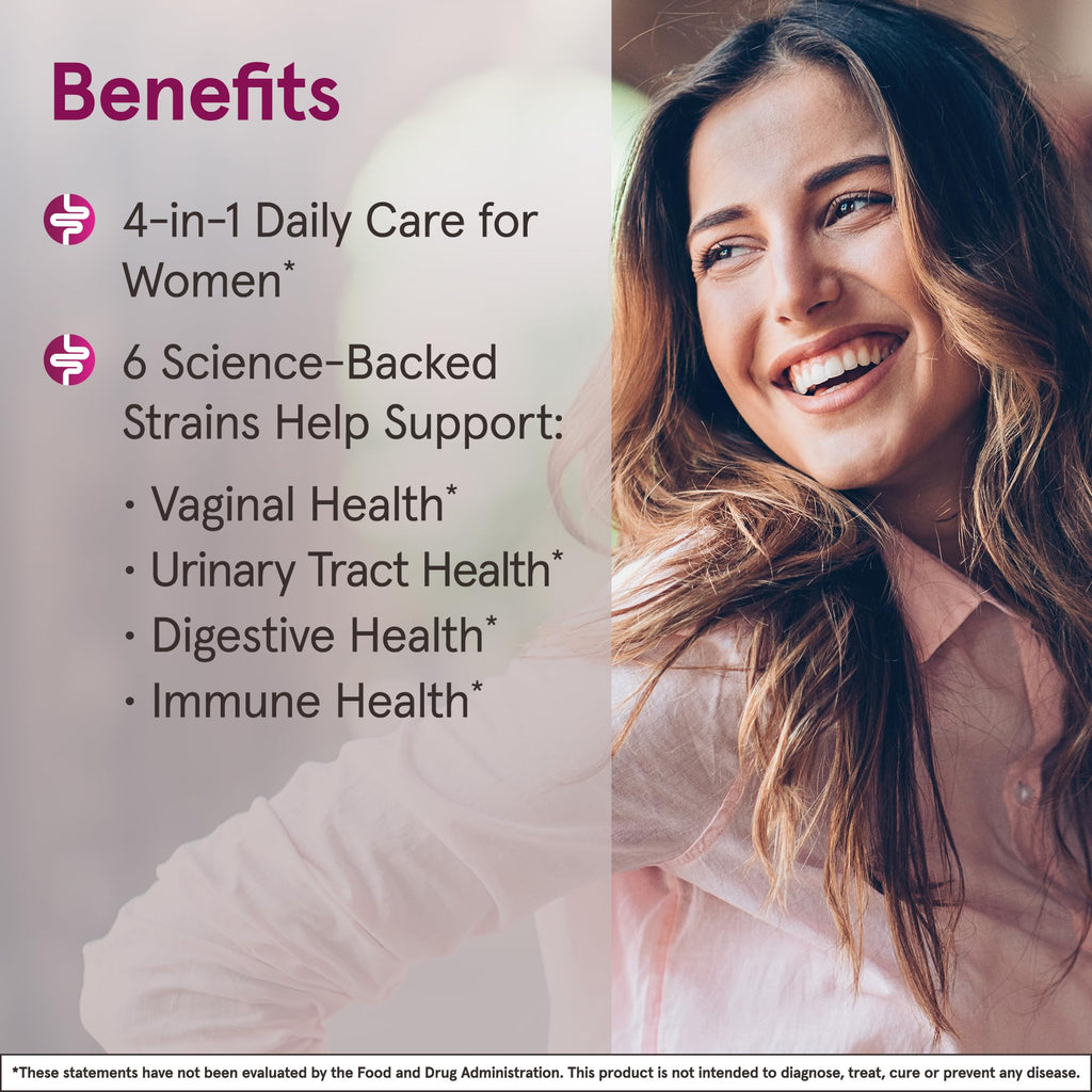 Jarrow Formulas Fem-Dophilus Advanced Vaginal & Digestive Probiotics