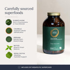 Infinity Wellness Greens Superfood Powder Supplement with Spirulina