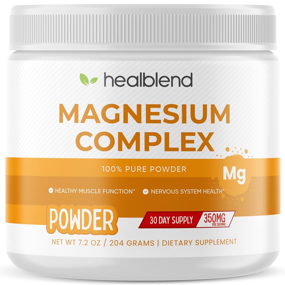 healblend Magnesium Complex Powder (Magnesium Citrate 350 mg in Each