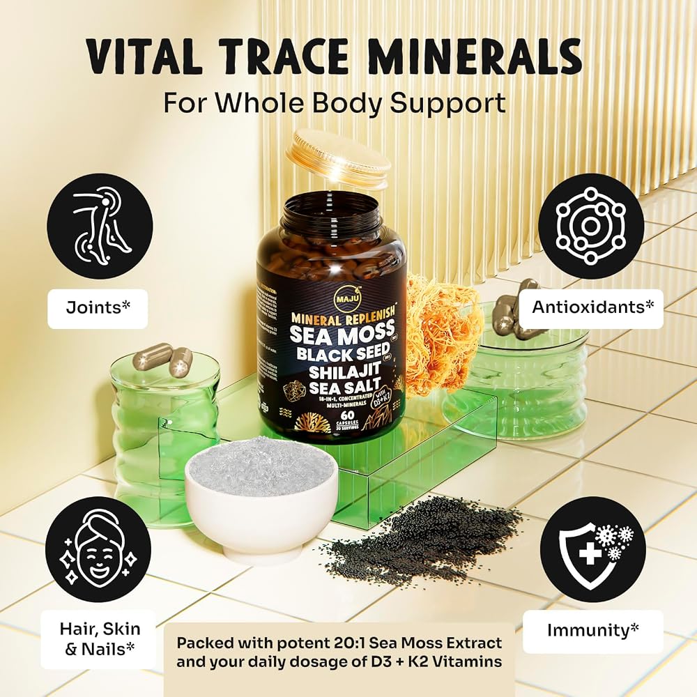Maju Superfoods sea Moss Capsules