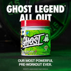 GHOST Legend All Out Pre-Workout Powder - 20 Servings