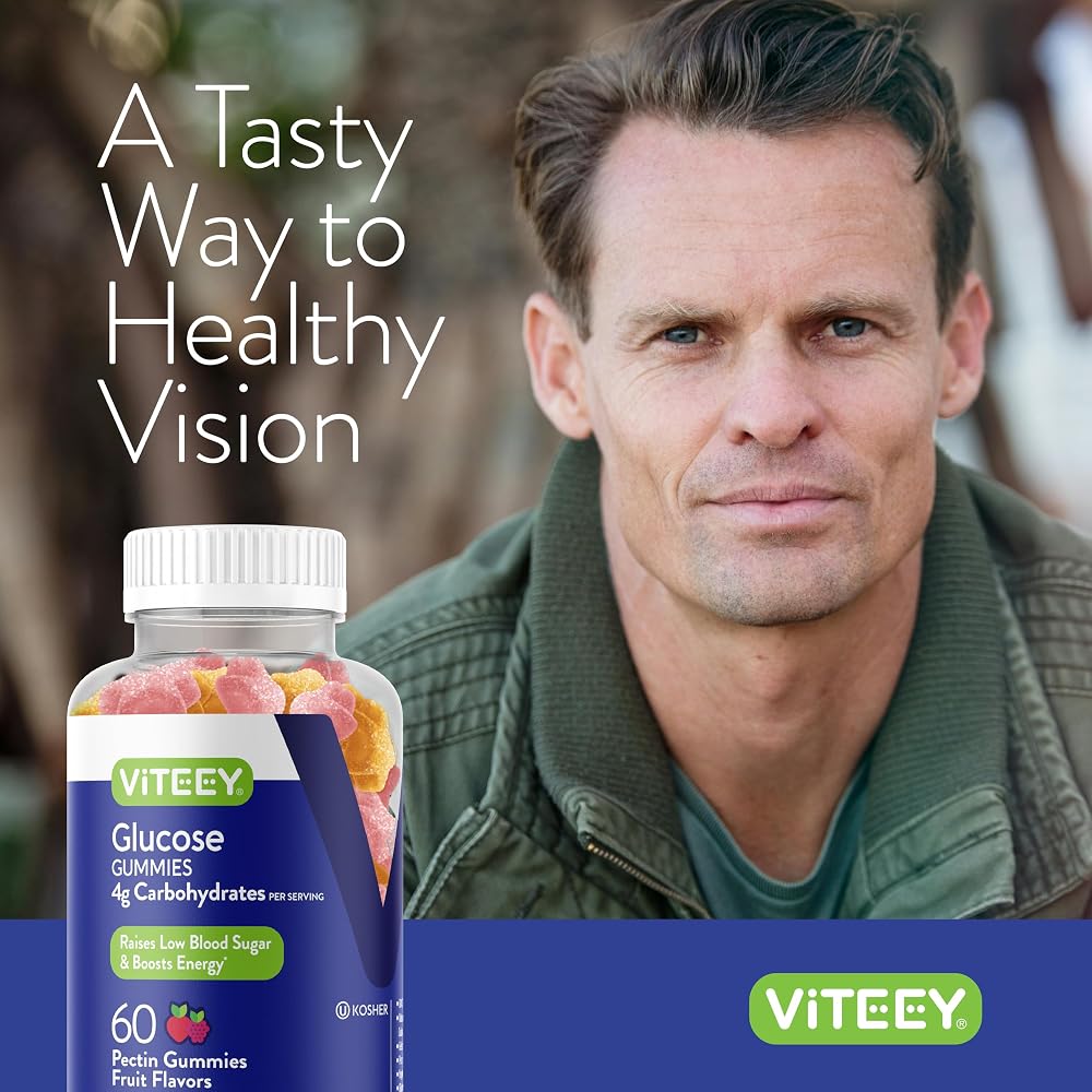 Viteey Glucose Gummies - 4g of Carbohydrates