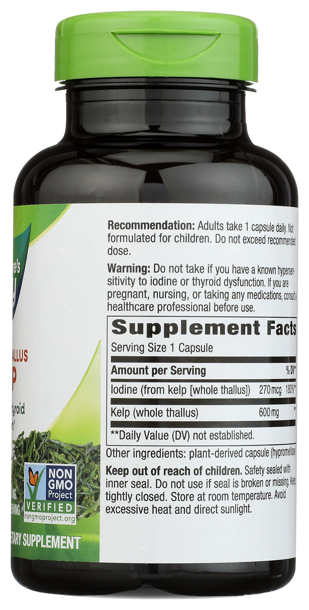 Nature's Way Kelp Thyroid Function Support - 180 Capsules - image 7