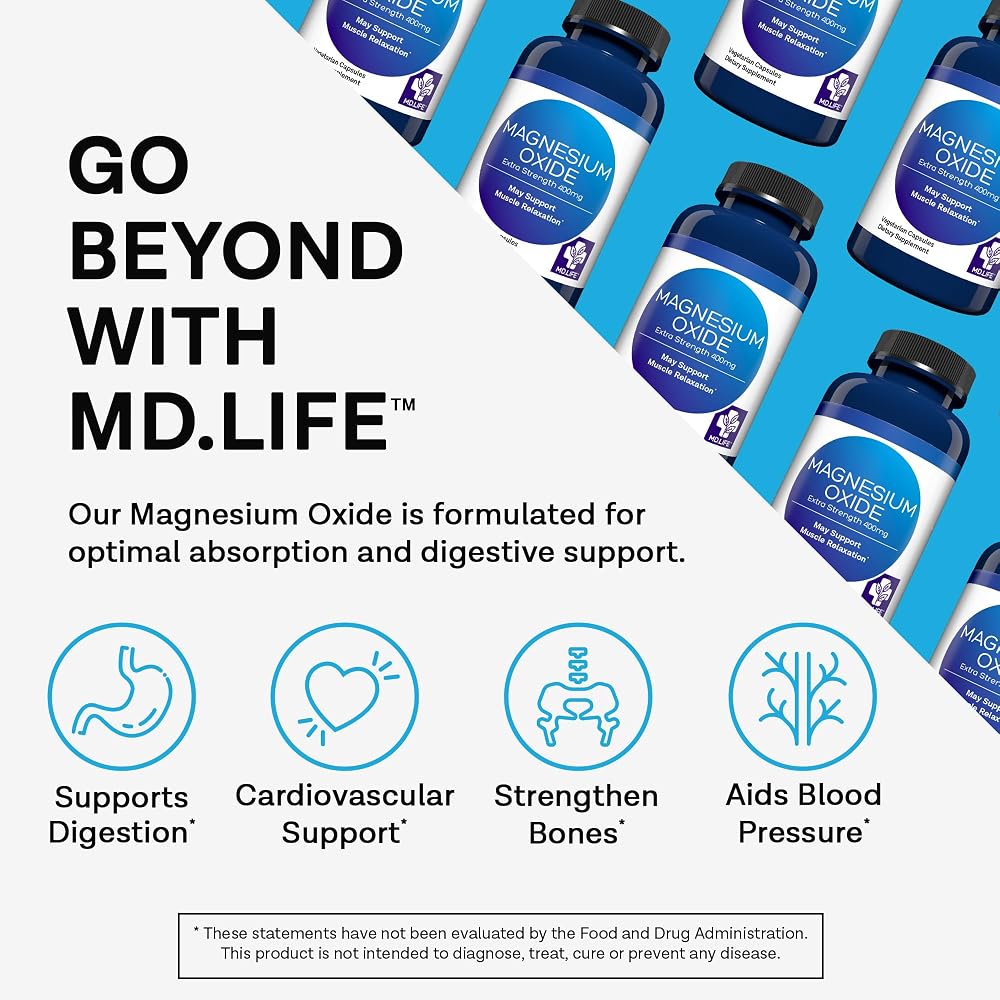 MD.LIFE MD. Life Magnesium Oxide Supplement Parent