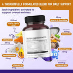 HarmoVira Alpha Lipoic Acid 8-in-1 Formula Cellular Wellness - 180 Capsules - image 3