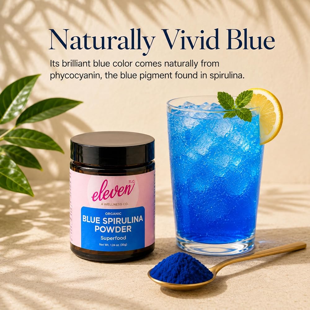 Eleven TLC Organic Blue Spirulina Powder - 35 Servings - image 2