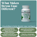 American Nutriceuticals Stress Ease Theanine Supplement - 60 Capsules - image 2