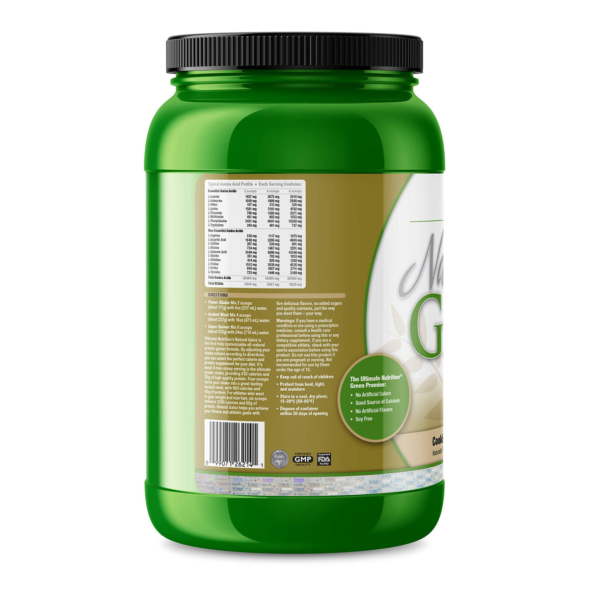 Ultimate Nutrition Natural Gainz Weight Gainer Protein
