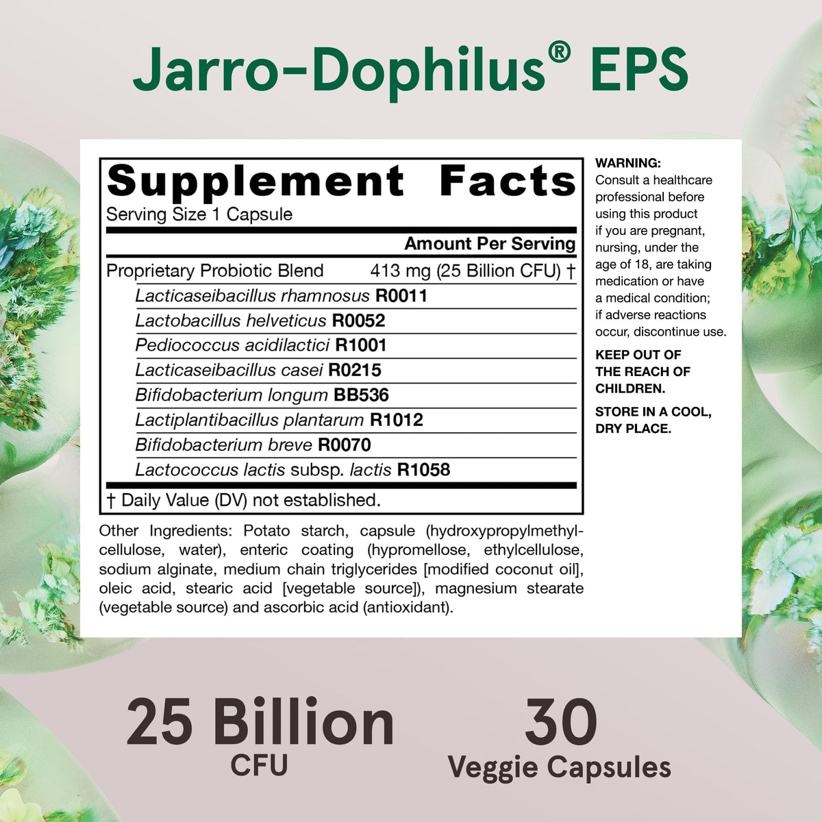 Jarrow Formulas Jarro-Dophilus EPS Gut Restore Probiotic - image 6