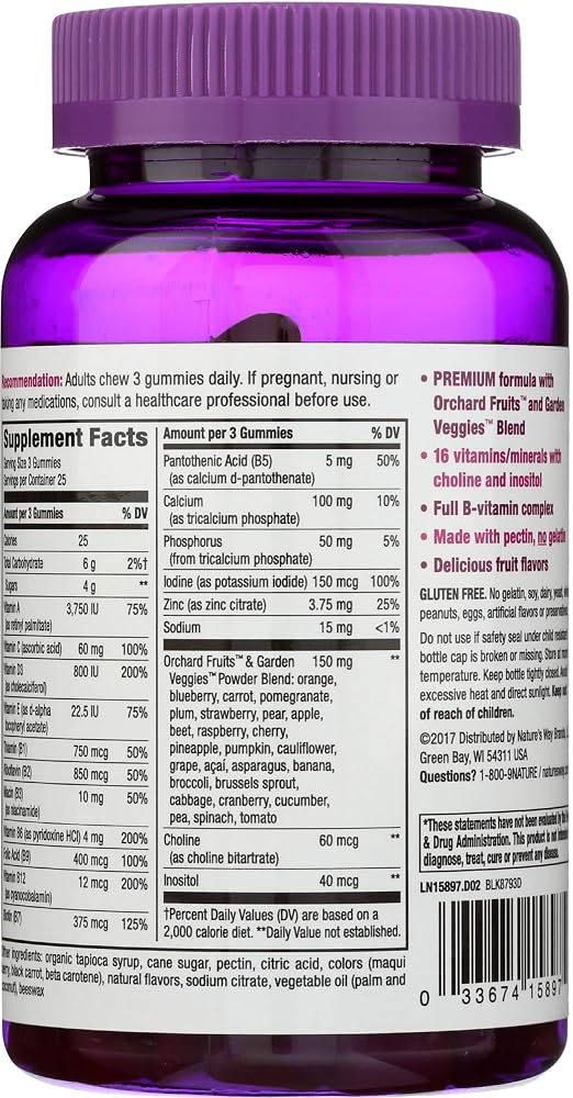 Nature's Way Alive Women's Gummy Vitamins - 75 Gummies - image 2