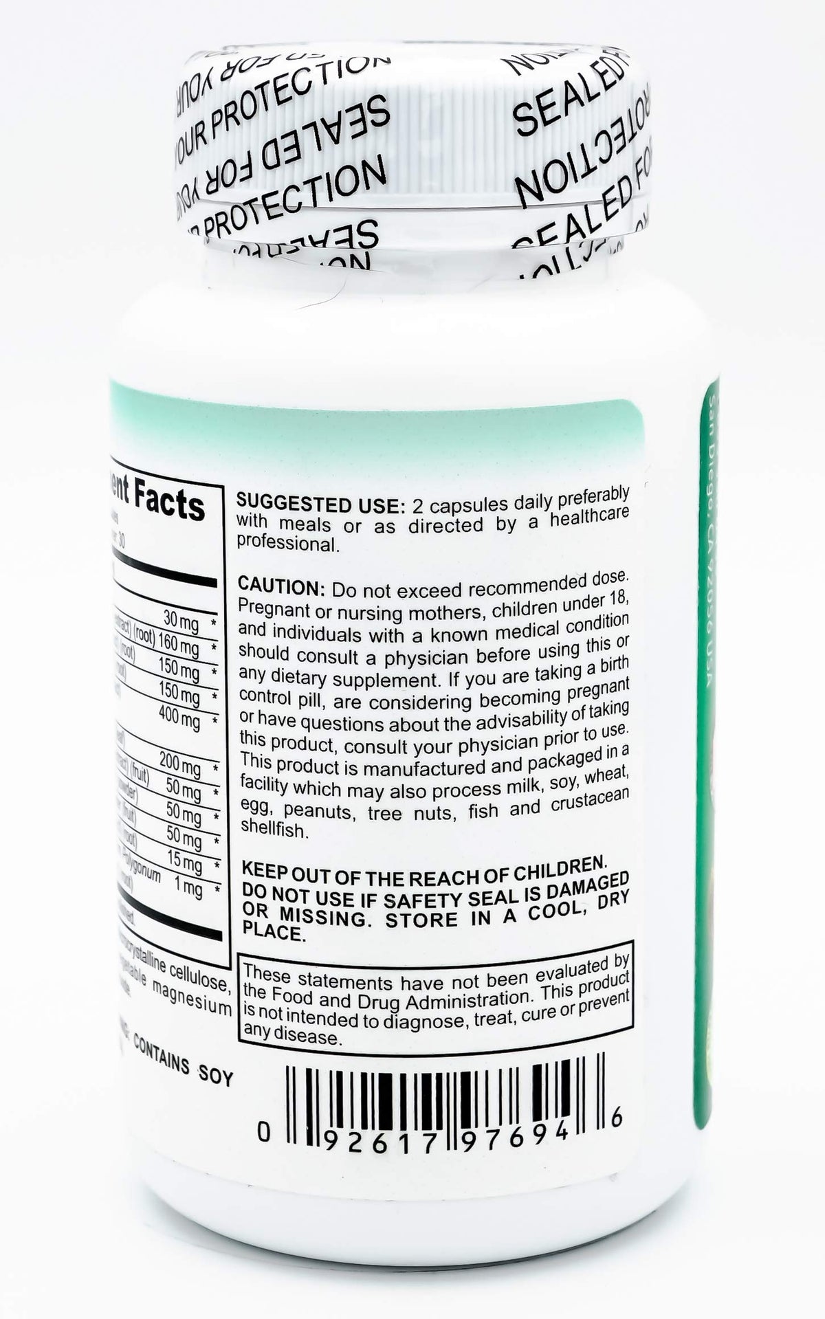 Tarsal Naturals Multivitamin Hormone Support for Women - 60 Capsules - image 3