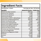 Diamond Hills Multi Patch-Up Multivitamin - 30 Daily Patches - image 3