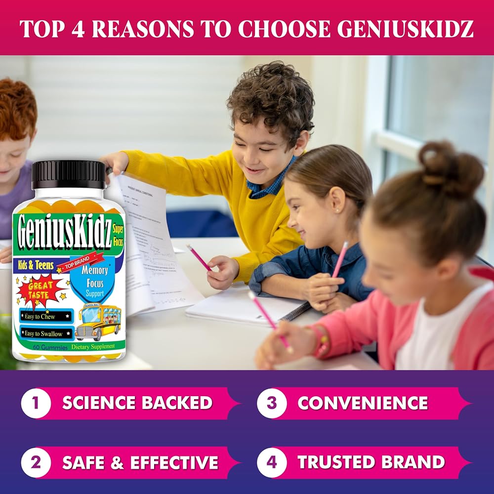 Celebrity Lifestyle Product Brain Support Omega 3 DHA Gummies for Kids - image 4