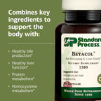 Standard Process Betacol Liver Support - 90 Capsules - image 4