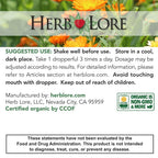 Herb Lore USDA Organic Sage Tincture