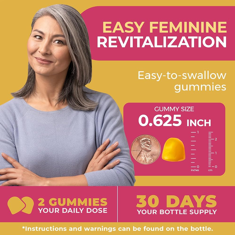 Lubracil Menopause Gummies for Women - 60 Gummies - image 5
