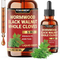 Penhoment Wormwood Liquid Drops 5-in-1 Herbal Complex - 2 Fl Oz