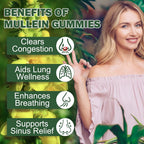 Ruduwu Mullein Gummies for Lung Detox