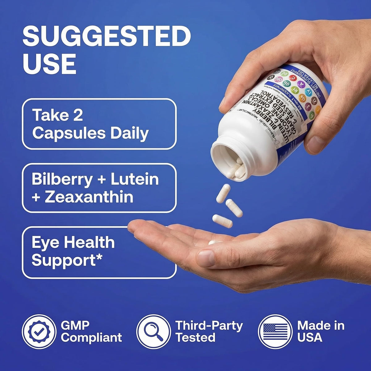 Clean Nutraceuticals Eye Vitamins with Lutein - 60 Capsules - image 6