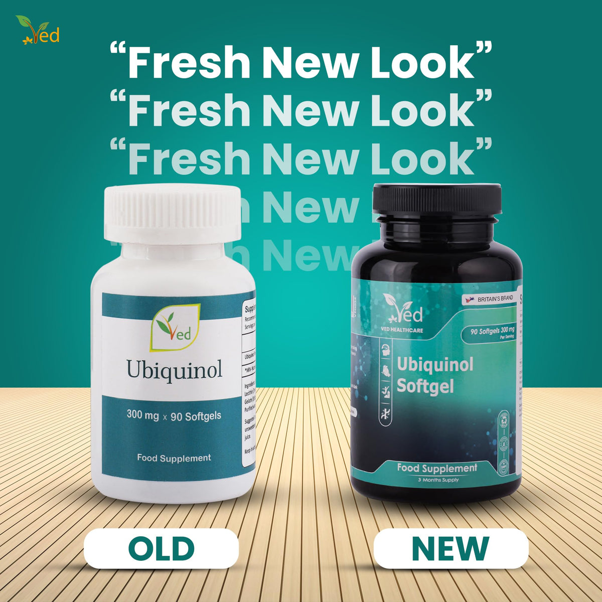Ved Ubiquinol 300mg CoQ10 - 90 Softgels - image 4