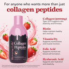 Reverse Life Strawberry Gelato Collagen Liquid - 500ml - image 2