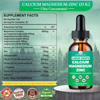 WellVeraVida Calcium Magnesium Zinc D3 Supplement