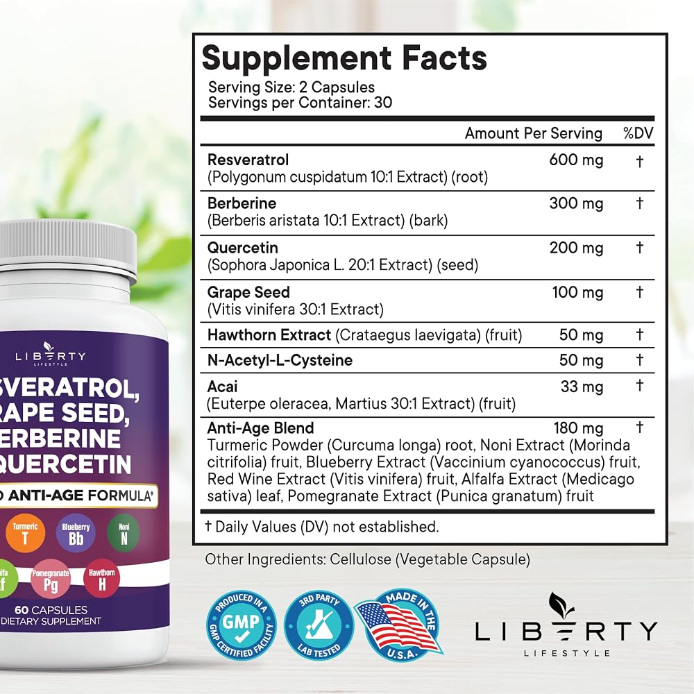Liberty Lifestyle Resveratrol