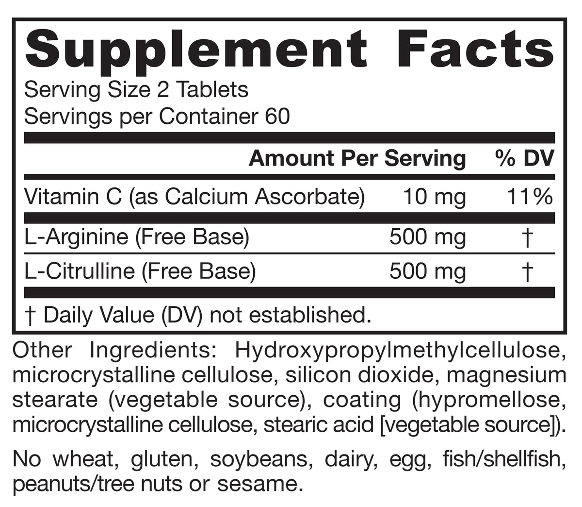 Jarrow Formulas L-Arginine L-Citrulline Sustain - 120 Tablets - image 9