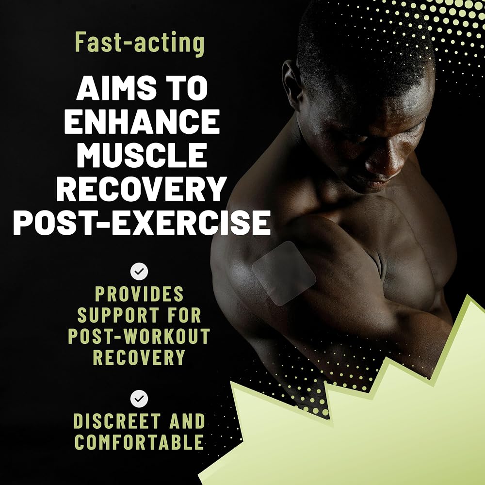 TOLEVITA Post Workout Muscle Recovery Patches with Vitamin C - 36 Patches - image 2