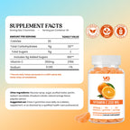 VITA GLOBE Vitamin C 250mg Gummies with Collagen - 120 Count - image 2