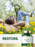 Carlyle Hops Supplement 700mg - 180 Capsules - image 6