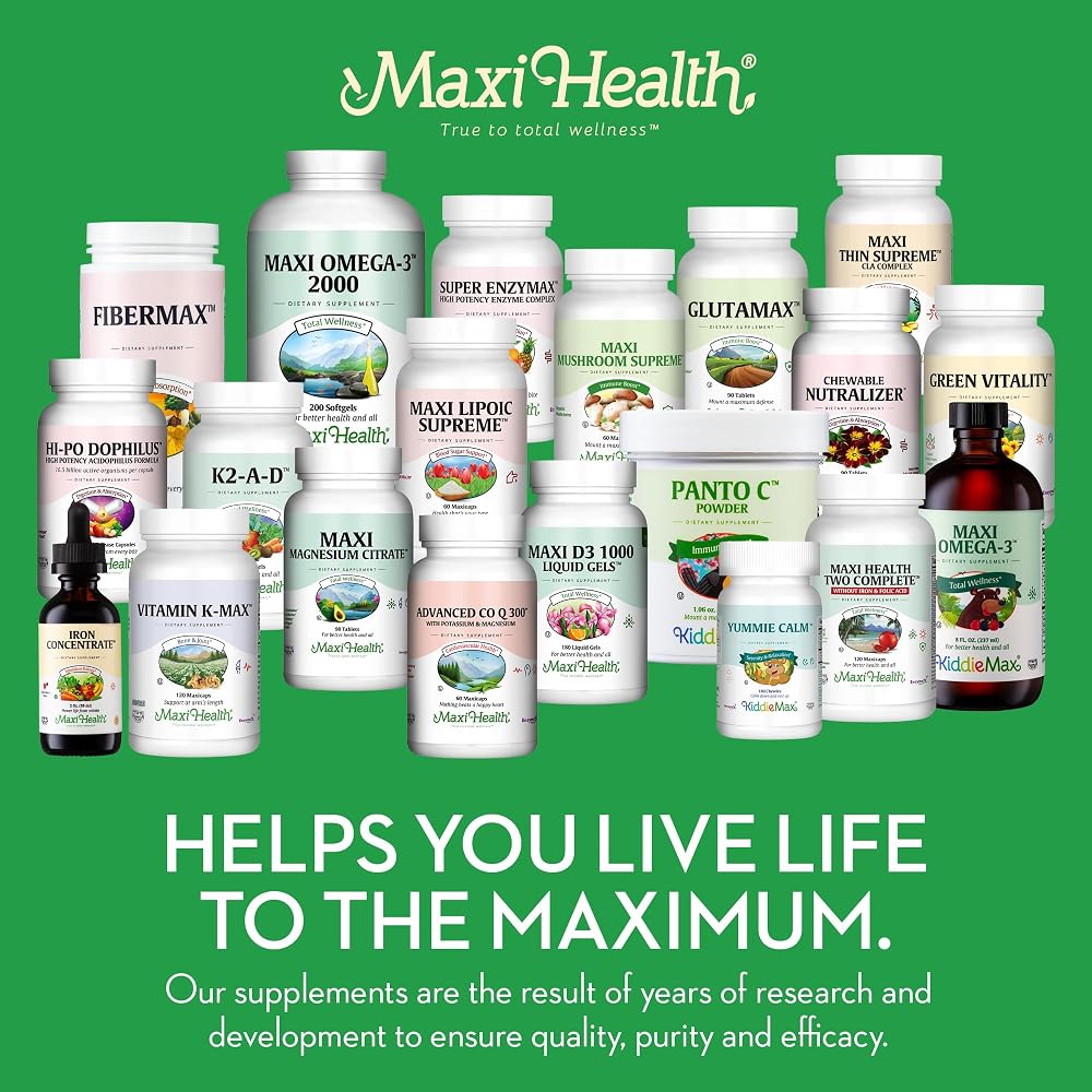 Maxi Health Prenatal Vitamins with DHA & Folic Acid - 60 Capsules - image 8