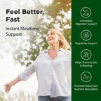 Flora - Immediate Support Digestive Enzymes - Supports Lactose