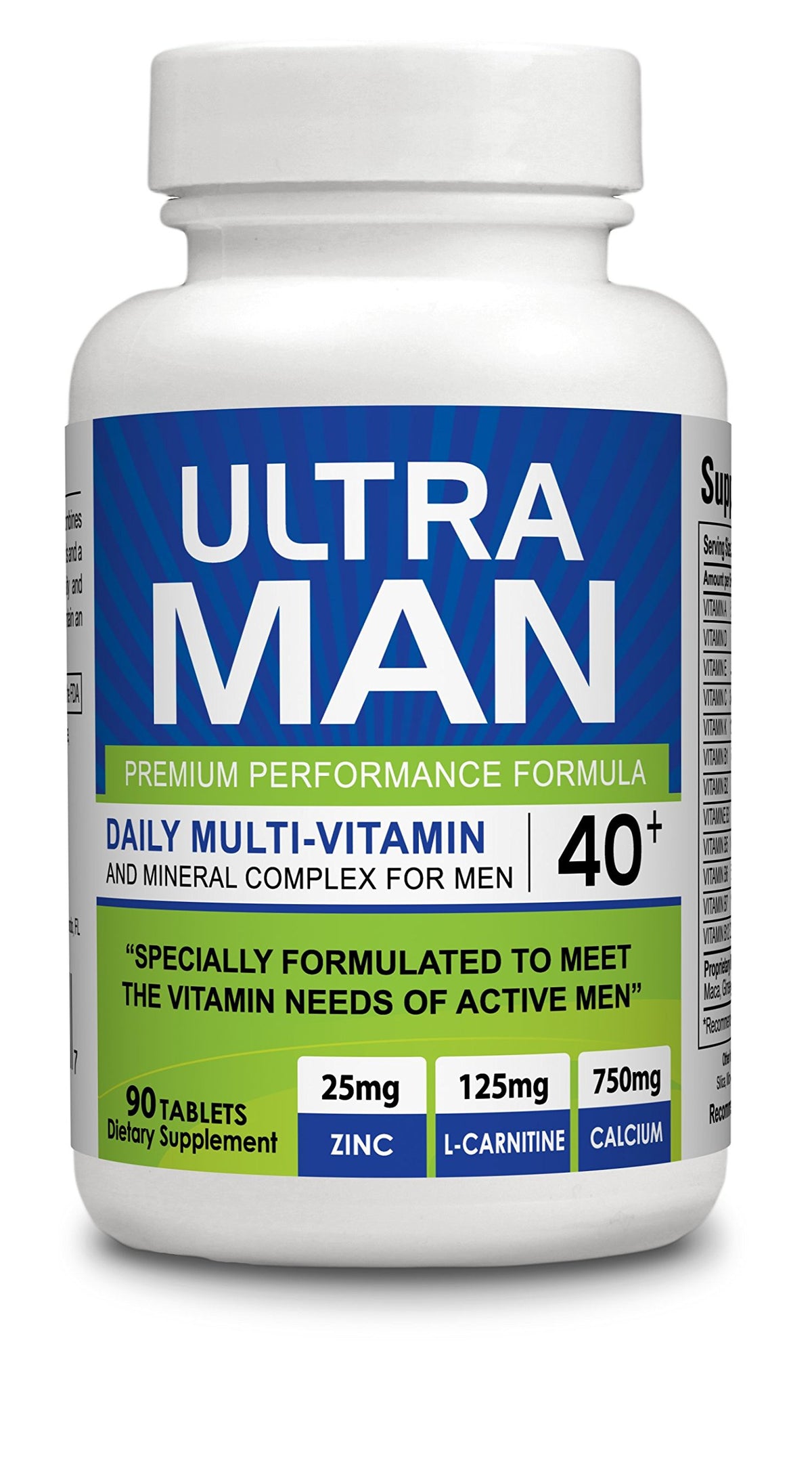 Organic Farms Vitamins Ultra Man Multivitamin - 90 Tablets
