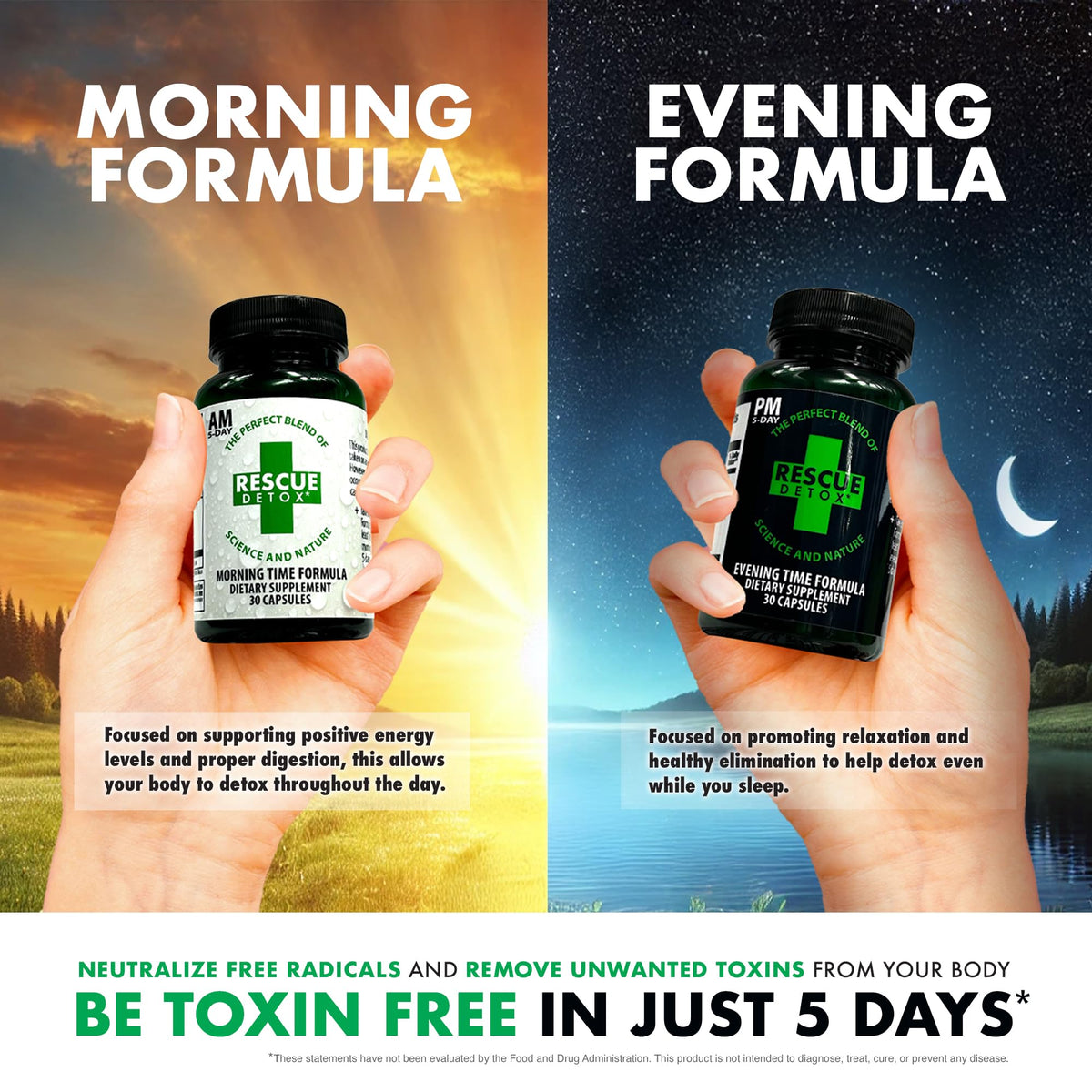 Rescue Detox 5 Day Detox Kit - 72 Capsules - image 4