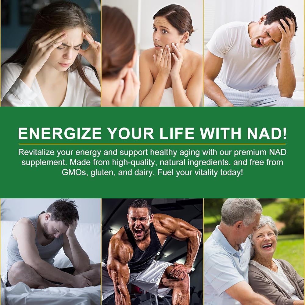 Ruduwu NAD Supplement with Nicotinamide Riboside - 160 Capsules - image 7