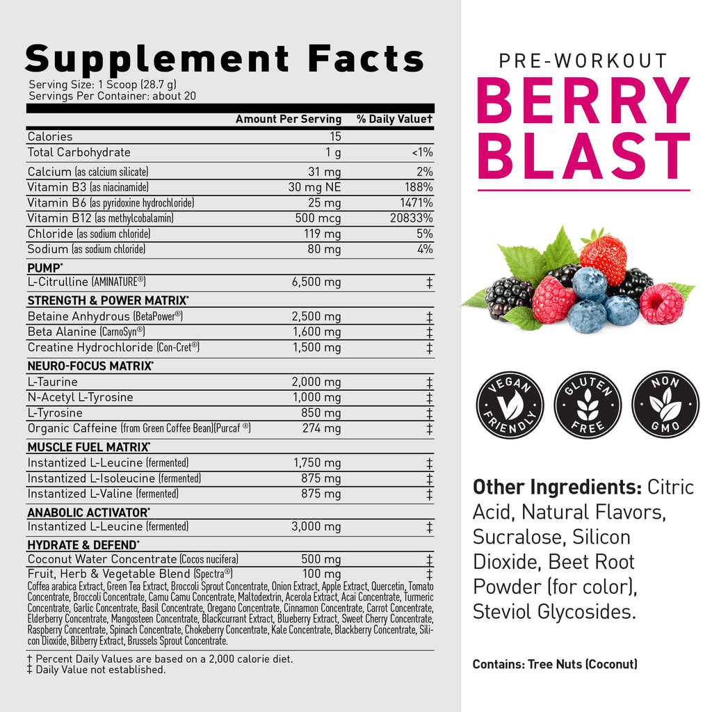 Kaged Original Pre Workout Powder