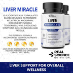 Real Science Nutrition Liver Miracle Liver Support - 60 Capsules - image 4