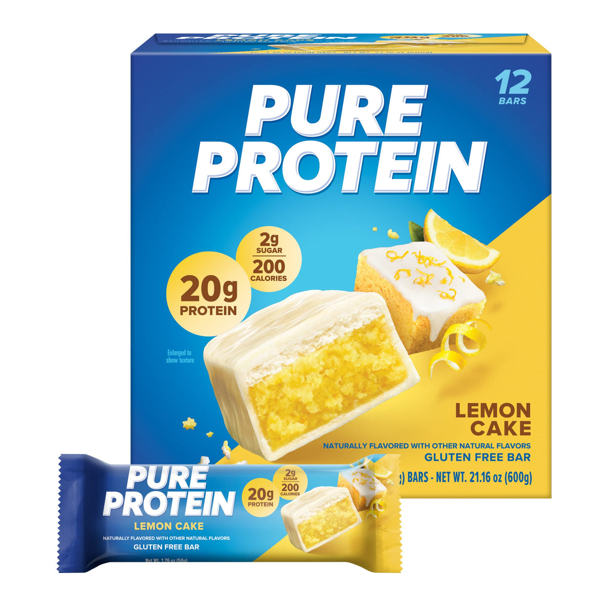 Pure Protein Bars, High Protein, Nutritious Snacks to Support Energy