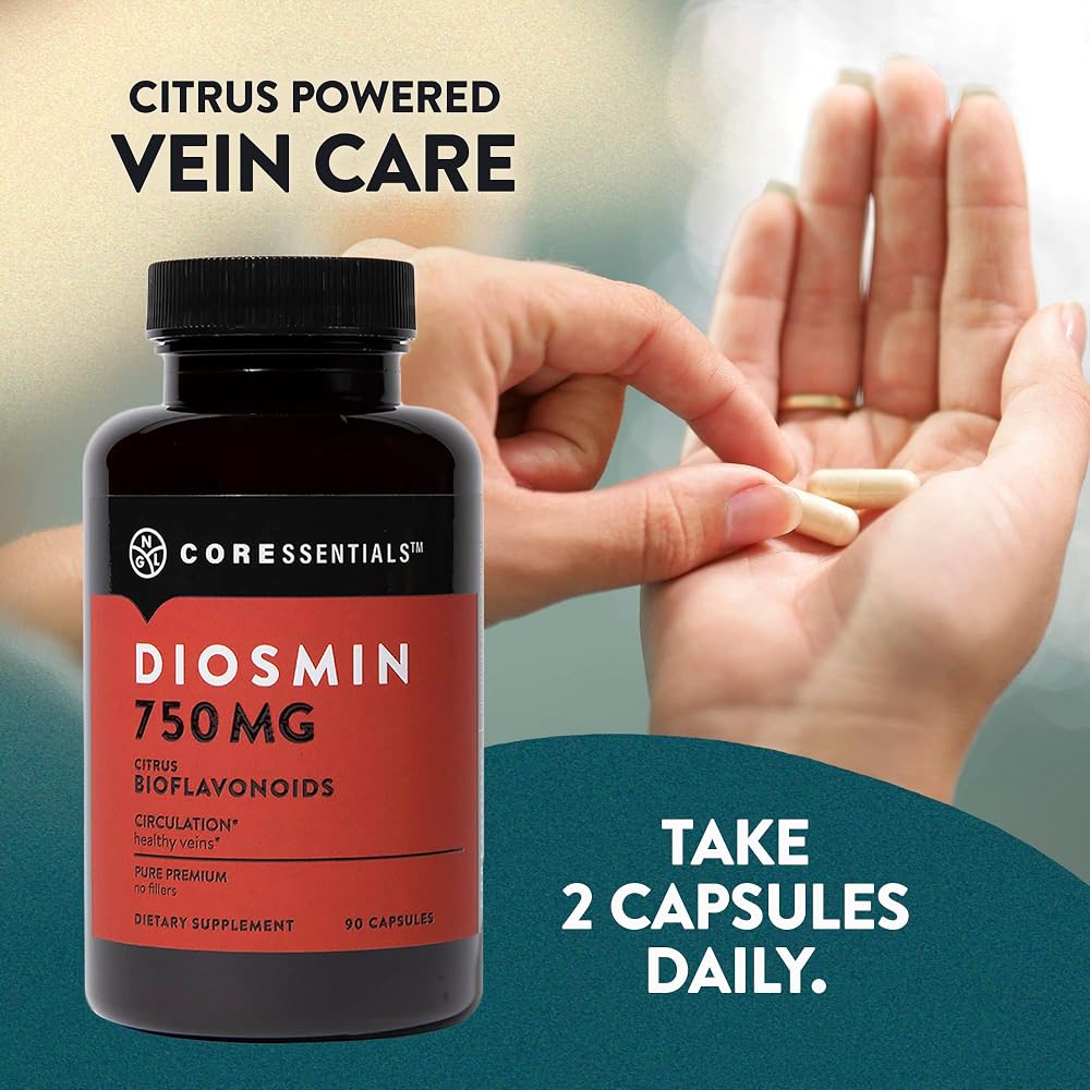 NGL Pure Diosmin 750 mg Citrus Bioflavonoids - 90 Capsules - image 5
