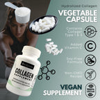 ibodycare Collagen Type 1 & 3 with Vitamin C - 90 Capsules - image 4