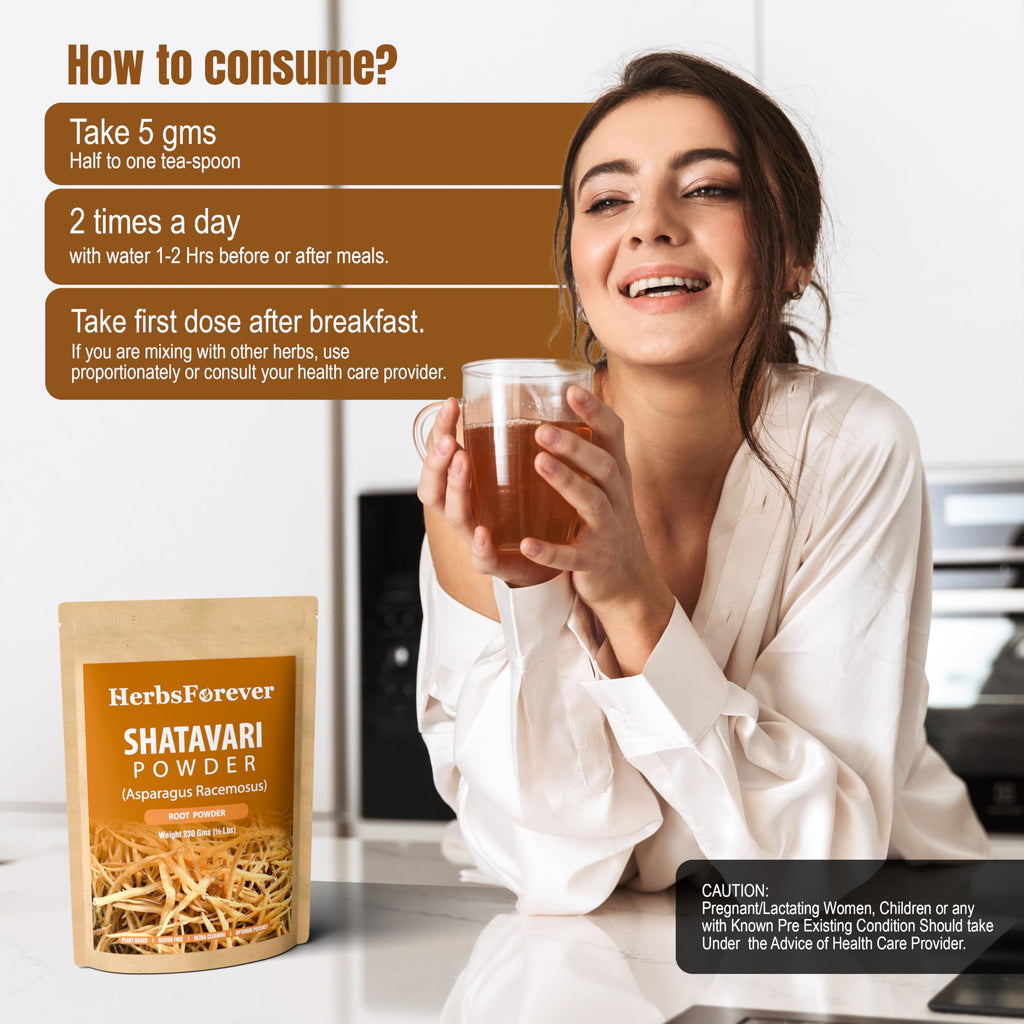 HerbsForever Shatavari Root Powder Female Reproductive Health - 16 oz - image 5