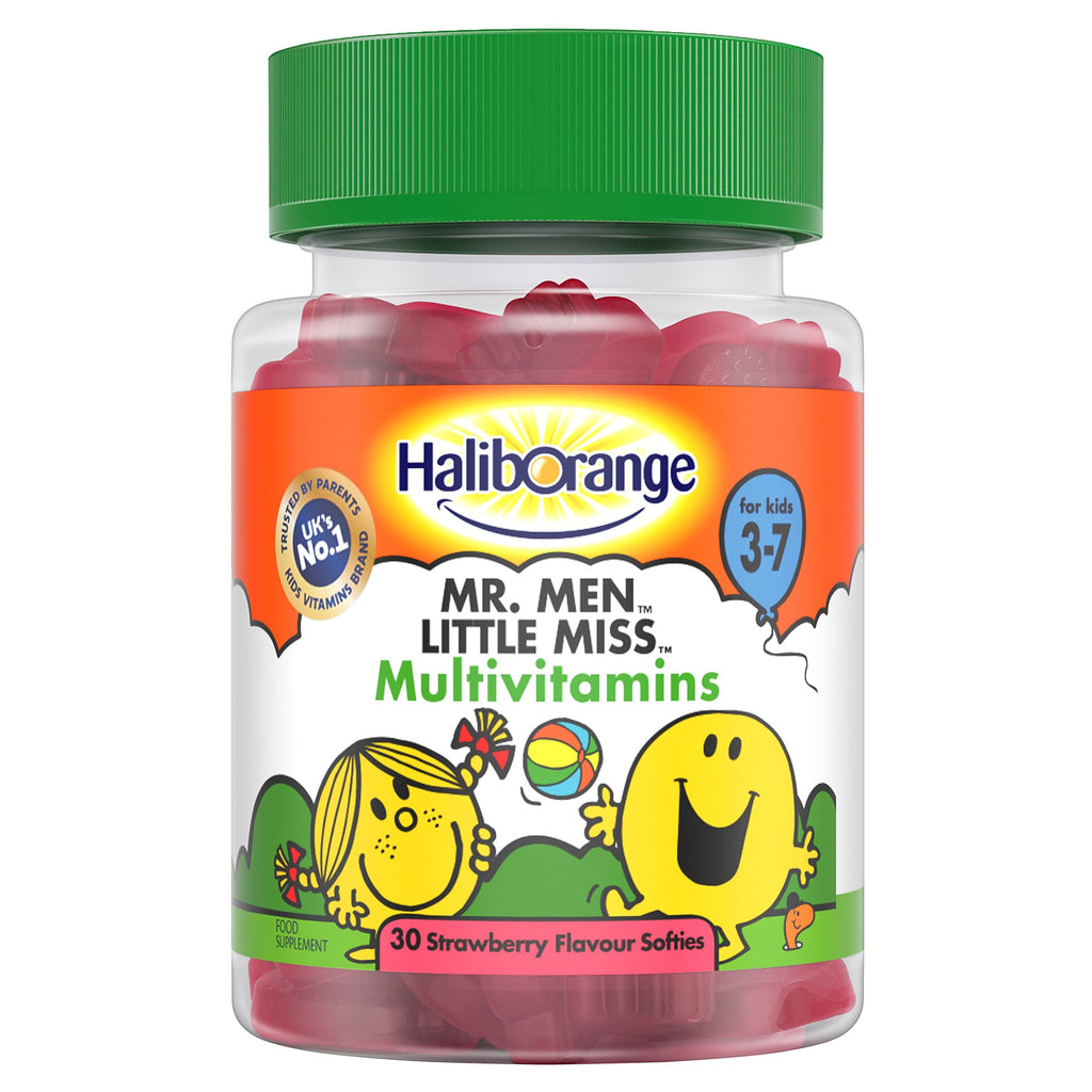 Haliborange Kids Mr. Men Little Miss Multivitamins Strawberry - 30 Softgels