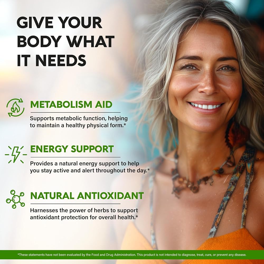 NUTRAHARMONY Green Tea Extract 20:1 with Green Coffee Bean - 120 Capsules - image 3