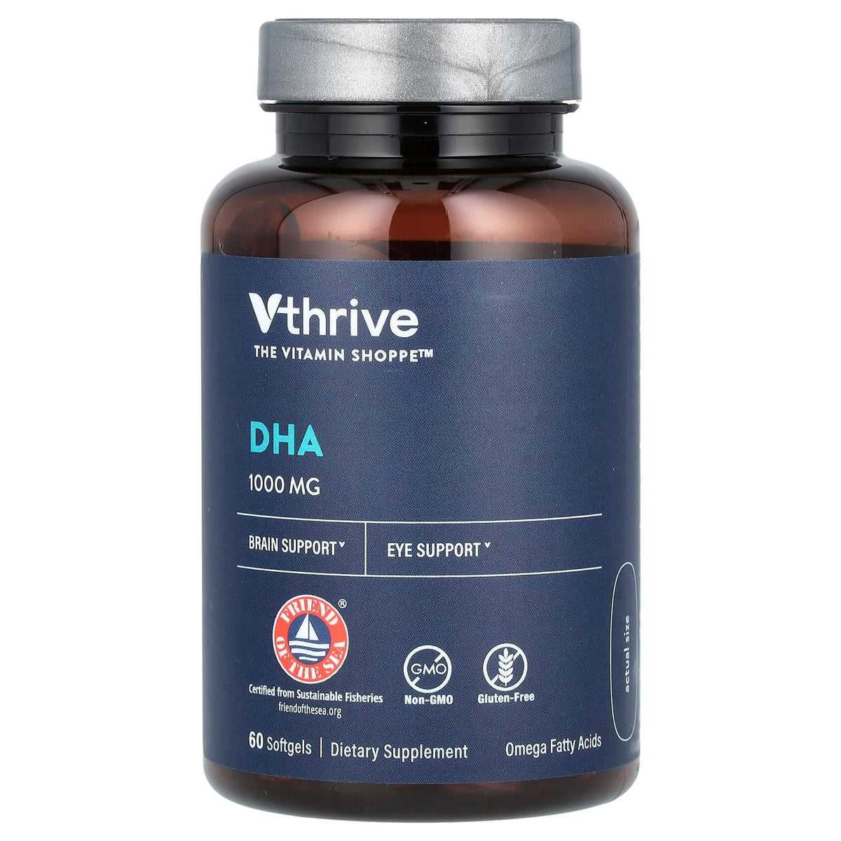 VIGUMYO DHA Omega-3 1000 mg Brain & Eye Support - 60 Softgels