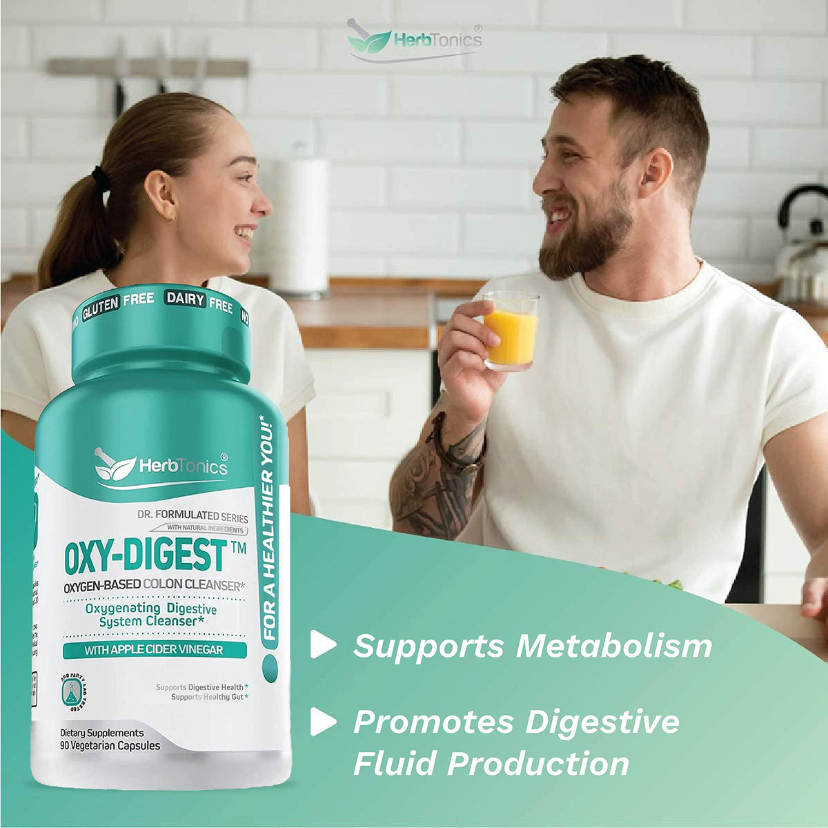 Herbtonics Colon Cleanse & Detox Support - image 5