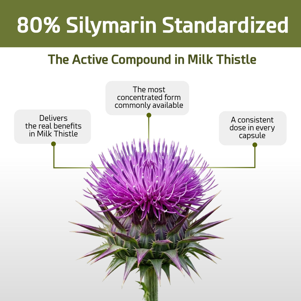 FürstenMED Milk Thistle with Artichoke Extract Liver Support - 120 Capsules - image 6