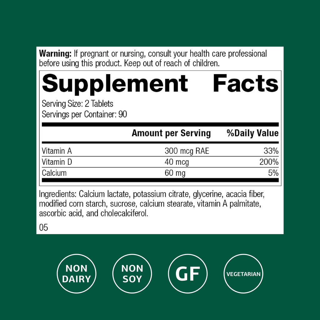 Standard Process Cataplex D Immune & Bone Health - 180 Tablets - image 2