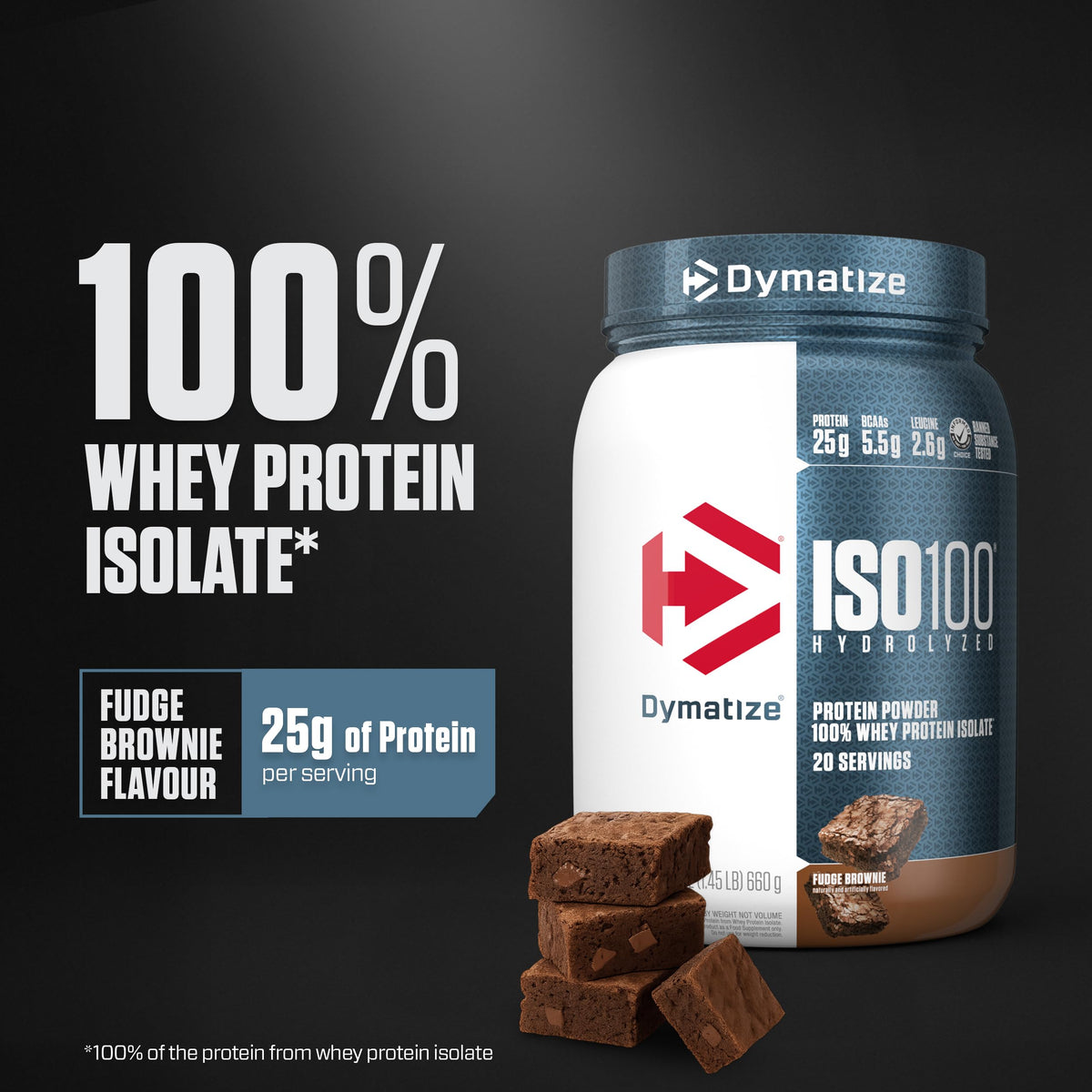 Dymatize ISO100 Hydrolyzed Protein Powder