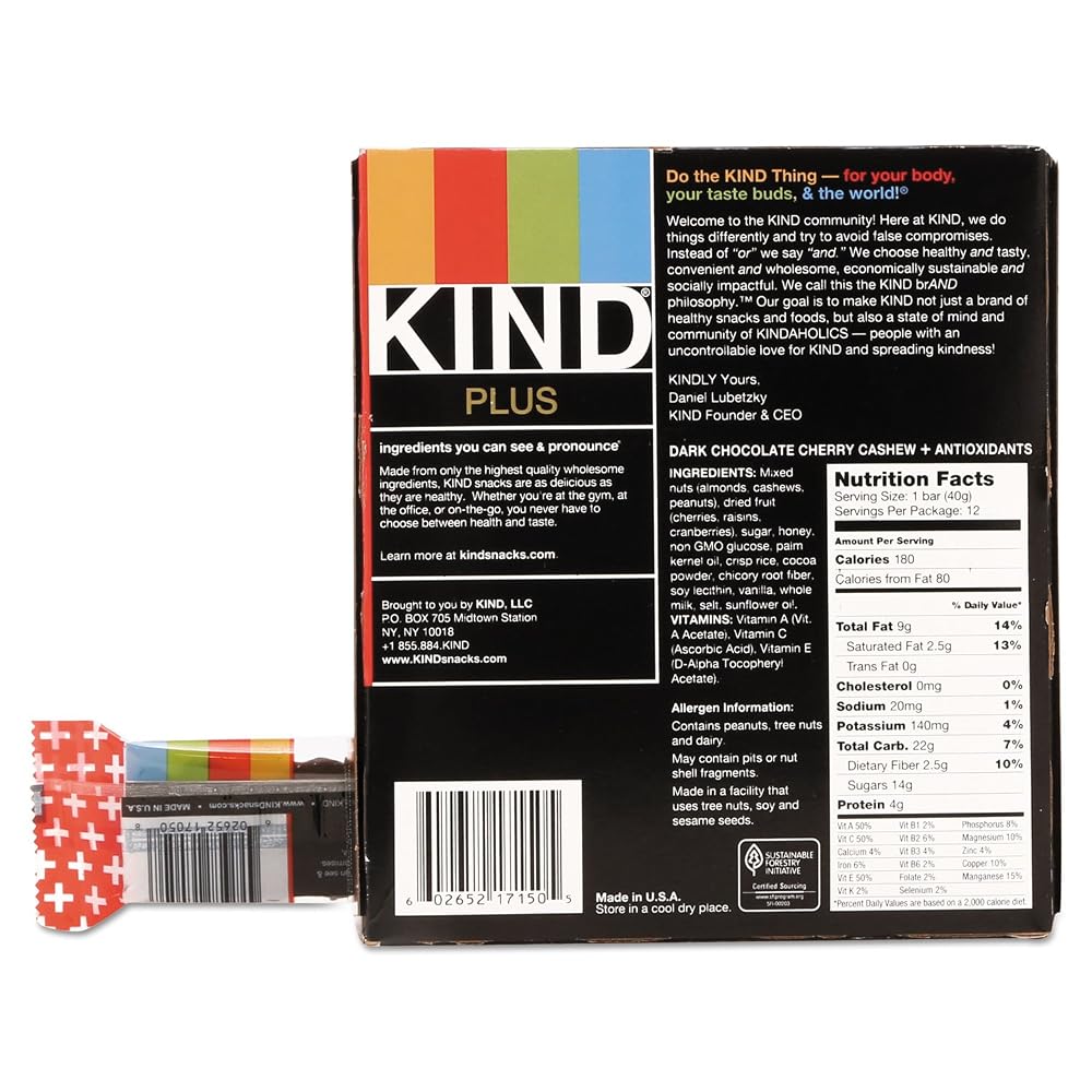 KND17250 Plus Nutrition Boost Bar - 12 Pack - image 5
